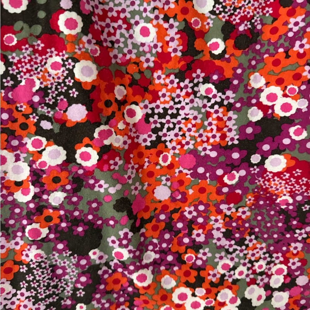 Hanna Andersson Floral Kids Dress - size 10 (140) Fall Floral Dress Vibrant